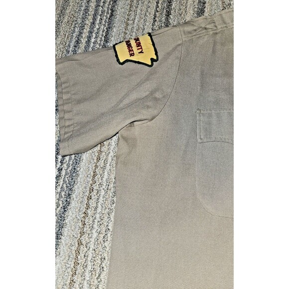Vintage ARKANSAS FORESTRY COMMISSION Shirt with Patches COUNTY RANGER forest - Picture 4 of 10